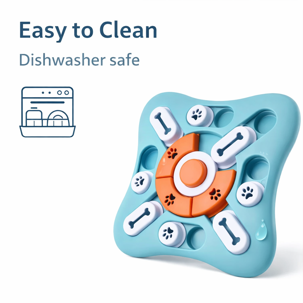 Interactive Dog Puzzle Toy – Mental Stimulation & Slow Feeding Game