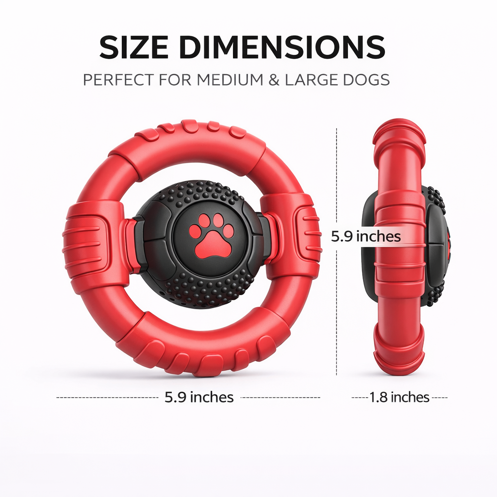 Indestructible Dog Toy for Aggressive Chewers