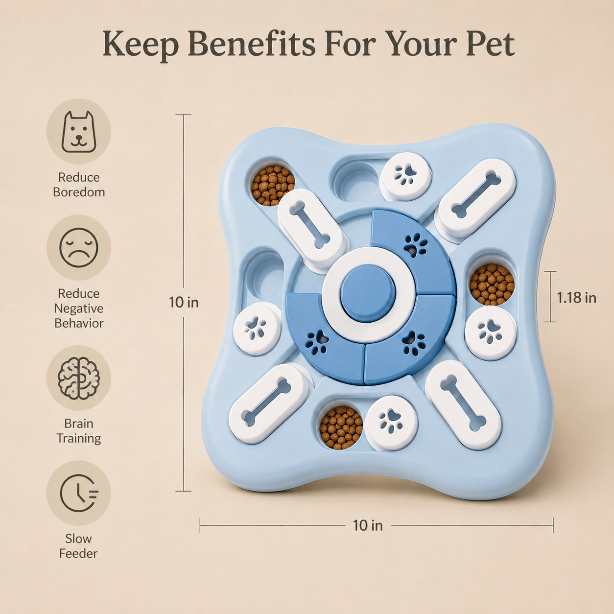 MindMaze™ Interactive Puzzle Feeder
