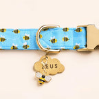 Sweet as Can Bee Dog Collar