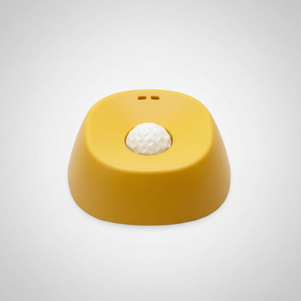 Lick and Roll Bowl for Dogs – No-Mess Slow Feeder for Bone Broth, Yogurt & Supplements | Lick and Roll Bowl with Anti-Spill Rolling Ball | for Senior Dogs, New Puppies & Post-Op Nutrition