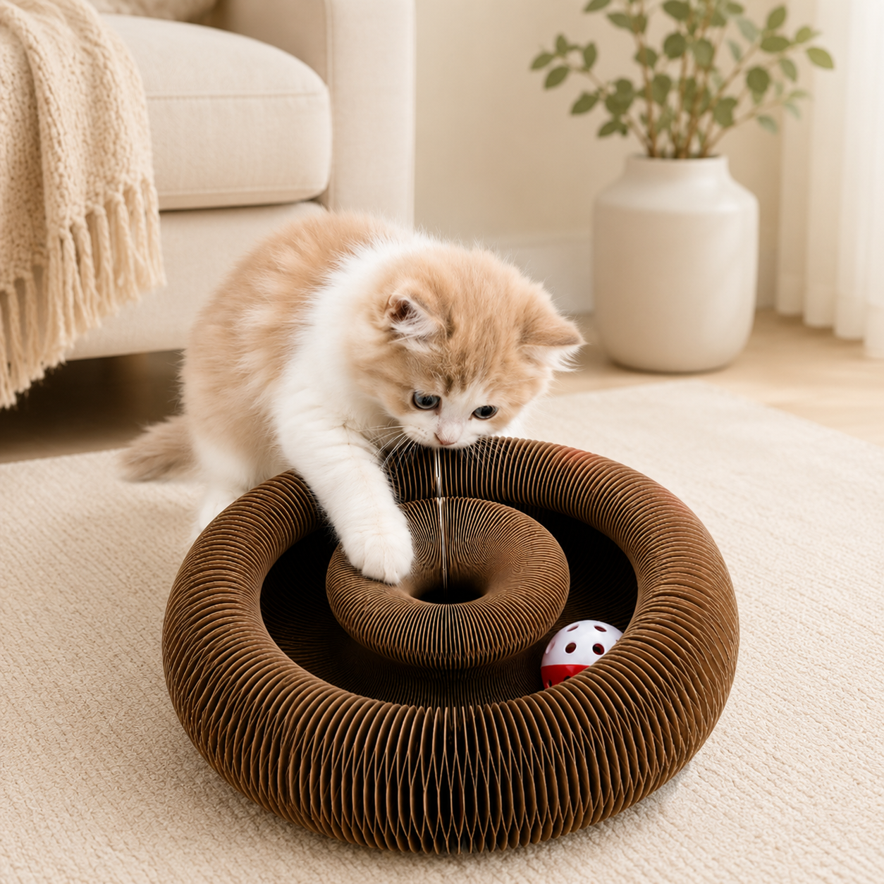 FlexiPaw™ – Interactive Cat Scratcher