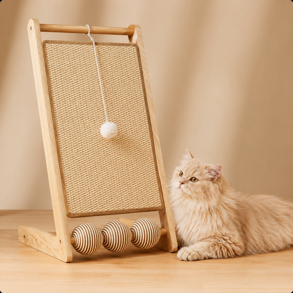 PawFrame™ — Interactive Cat Scratcher