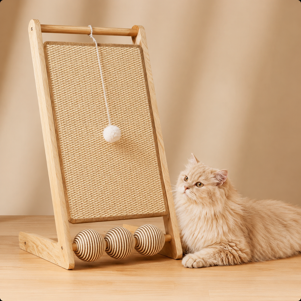 PawFrame™ — Interactive Cat Scratcher