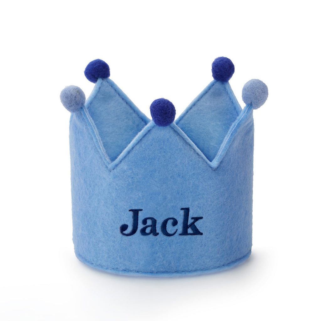 Light Blue Dog Birthday Crown
