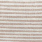 Mushroom Brown Stripe Dog Bed