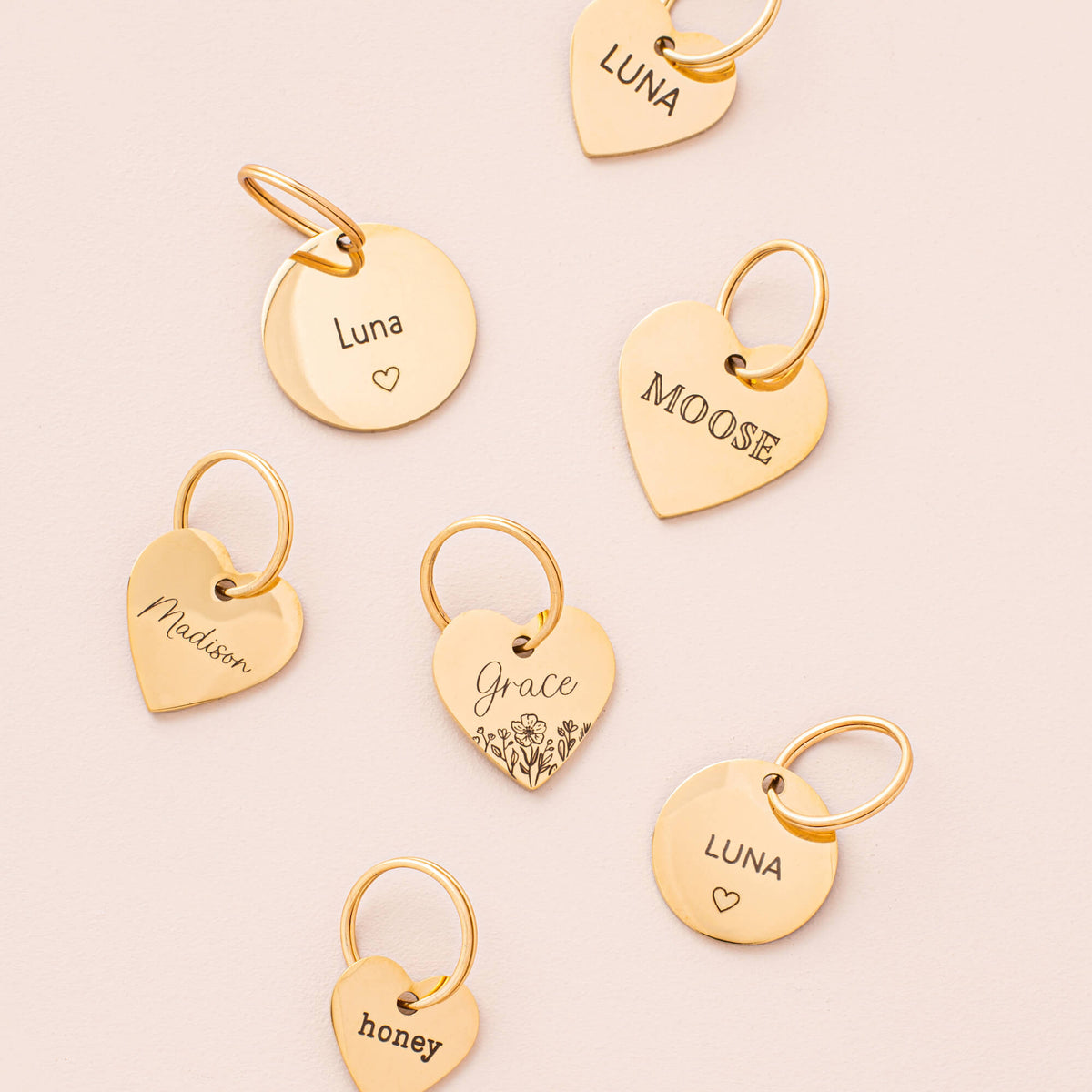 Heart Pet ID Tag