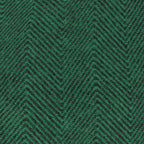 Evergreen Herringbone Flannel Dog Collar