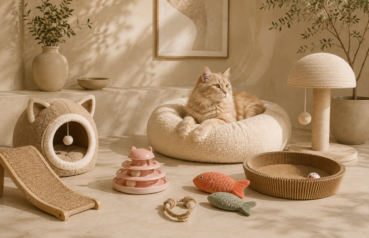 Everything your cat needs.
