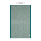 ChappyWrap Harborview Herringbone Evergreen Dog Blanket