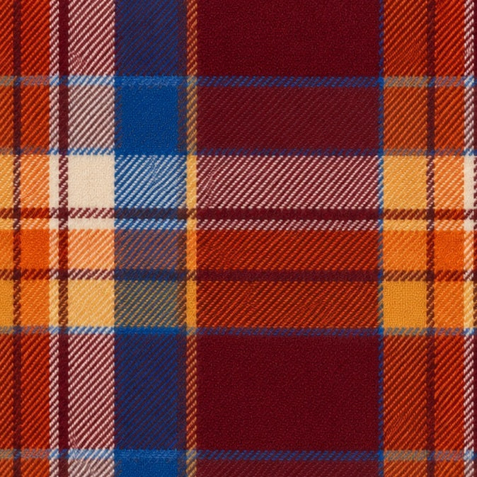 Marlow Plaid Flannel Dog Bow Tie