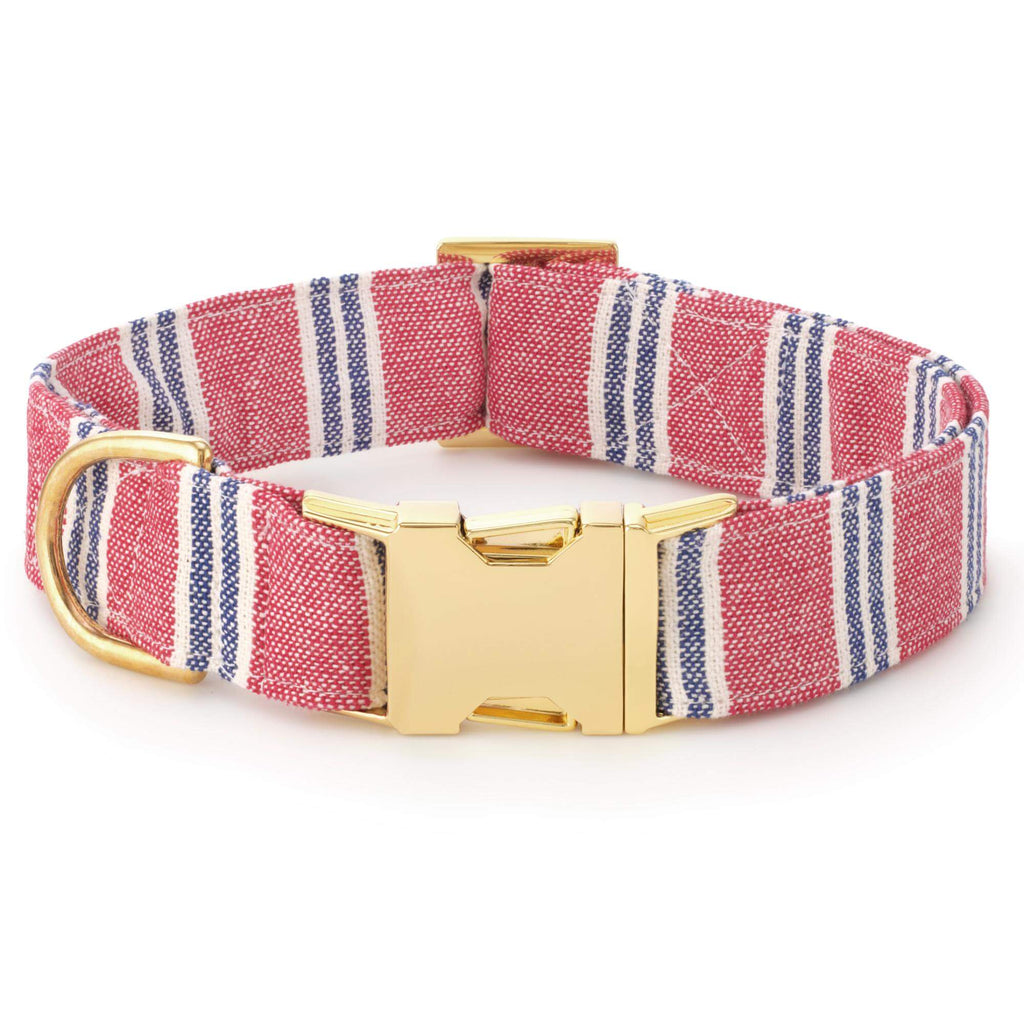 Nantucket Stripe Bow Tie Collar
