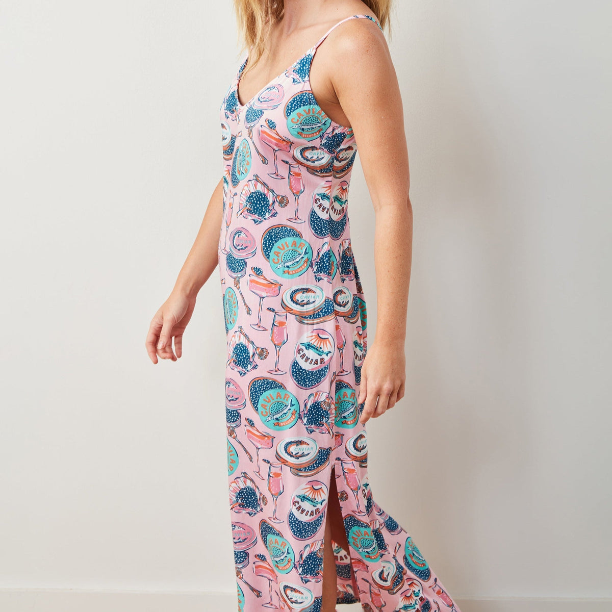 Printfresh Champagne & Caviar Sleep Nightie