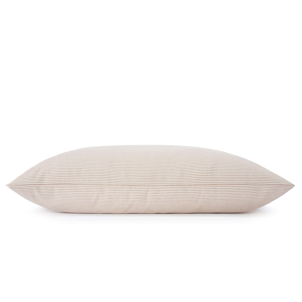 Mushroom Brown Stripe Dog Bed