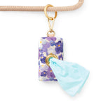 Pressed Pansies Waste Bag Holder