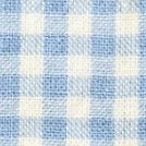 Sky Blue Gingham Bow Tie Collar