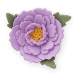 Lilac Peony Dog Collar Flower Set
