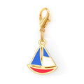 Sailboat Collar Charm